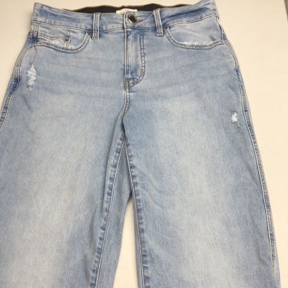 M JEANS BY MAURICES EVERFLEX HIGH-RISE STRAIGHT JEANS 12/31x30 ⭐️ - Picture 7 of 12